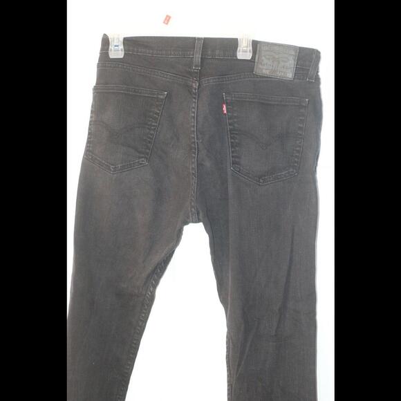 Levi's 505 Regular Fit Jeans - Black, 34Wx30L Mens Work Casual Jeans Levi Straus - Picture 11 of 13